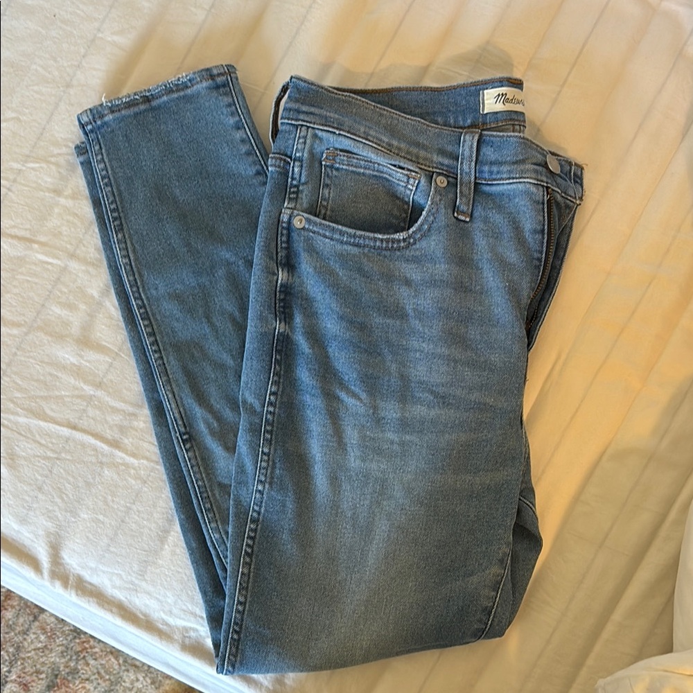 Madewell High Rise Skinny Crop Jean